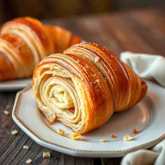 Best Flaky Homemade French Croissant Recipe